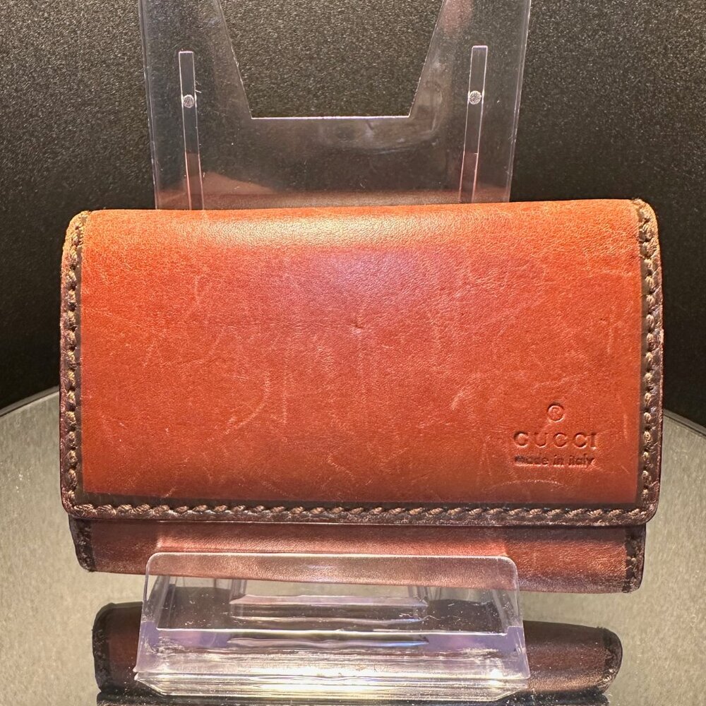 Gucci Leather Key Case - Picture 1 of 7
